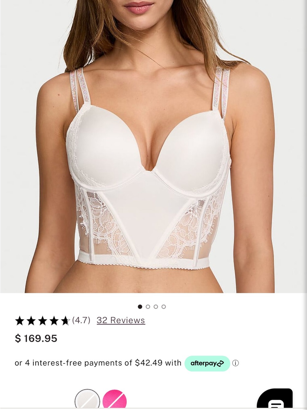 Victoria's Secret Push-Up Corset - Picture 4 of 4